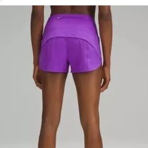 Lululemon atomic purple speed up short 2.5”